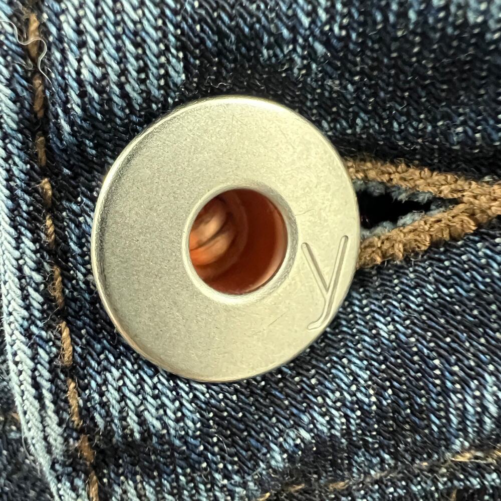 Yummie by Heather Thomson 27 REGULAR Rock What You Got Skinny Jeans Dark Wash - Picture 5 of 13